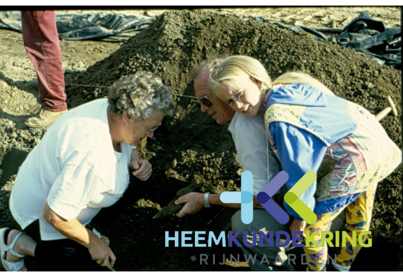 Archeologie`s onderzoek Herwen 1996 Geitenwaard F00000650